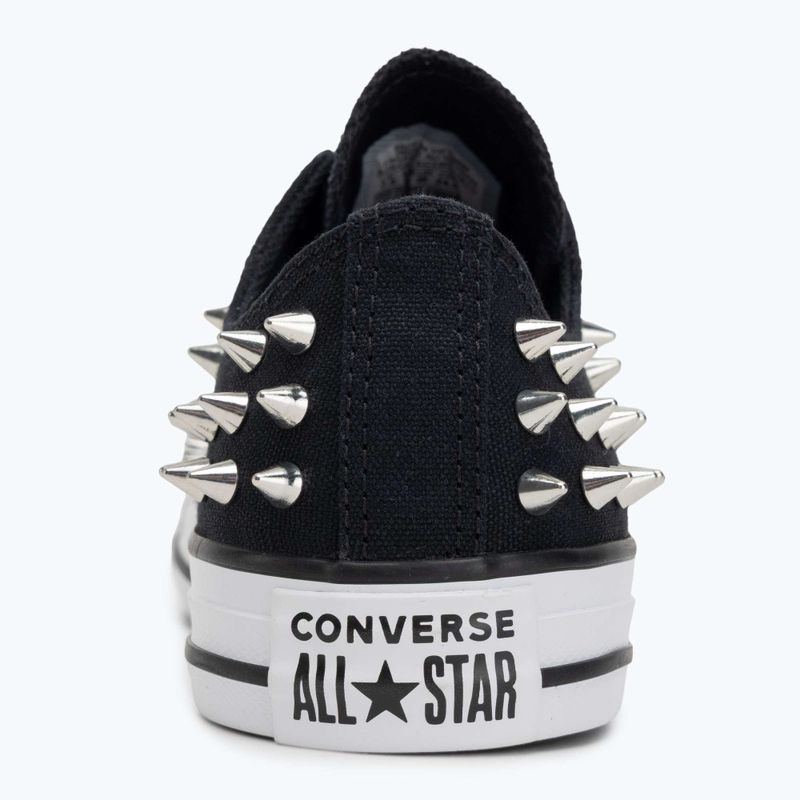 Chuck Taylor All Star Studded fekete/szilva/fehér gyermek edzőcipő 6