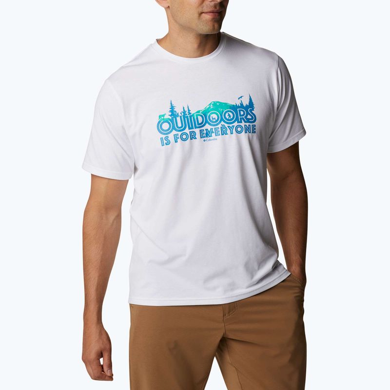 Columbia Sun Trek 108 férfi trekking ing fehér 1931172 3