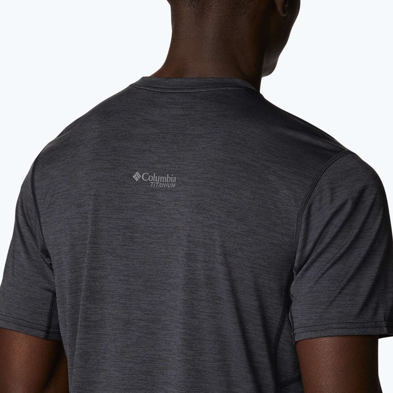 Columbia Titan Pass Férfi Trekking póló Graphic Tee 010 fekete 1991471 5