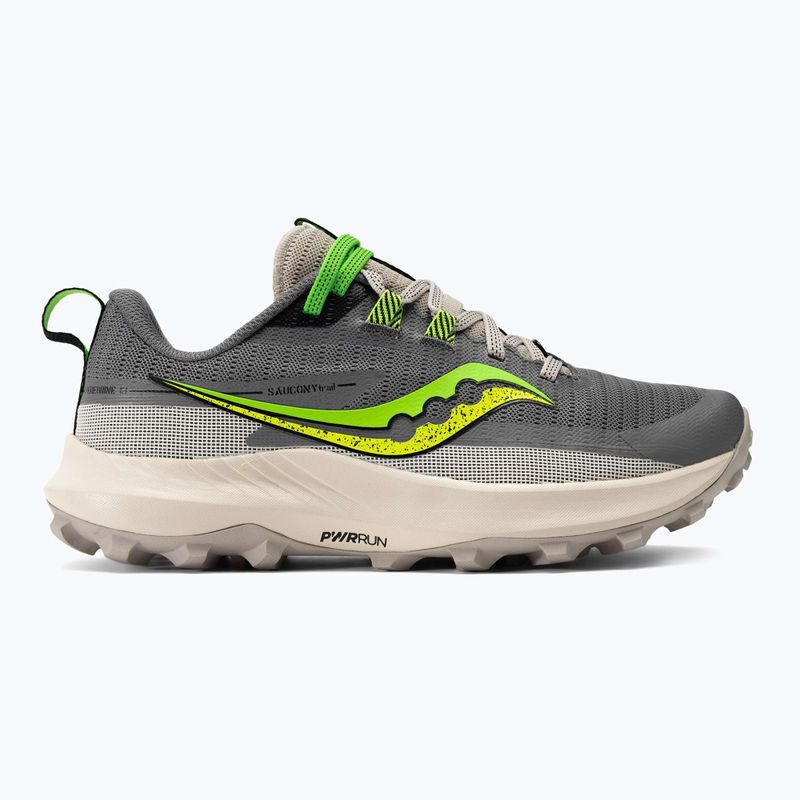 Női futócipő Saucony Peregrine 13 gravel/slime 2