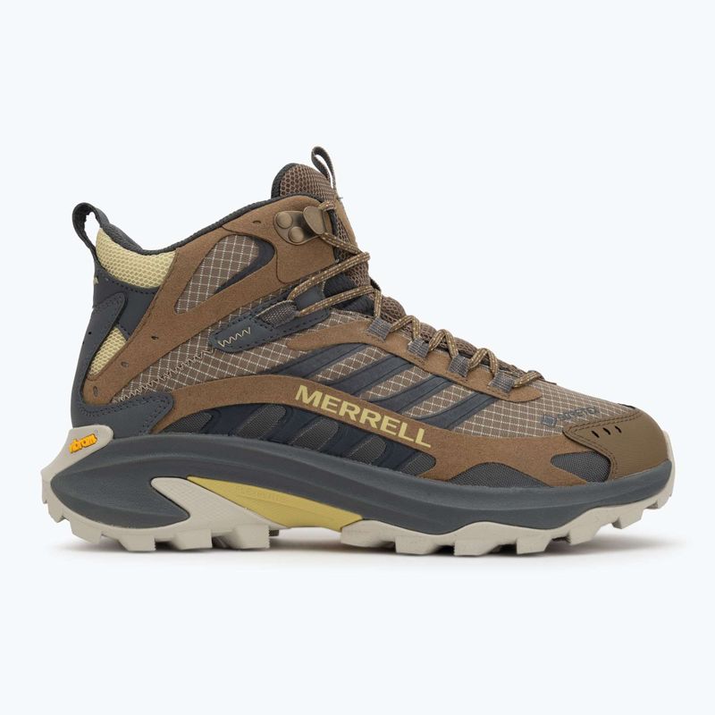 Férfi túracipő Merrell Moab Speed 2 Mid GTX cairn 2