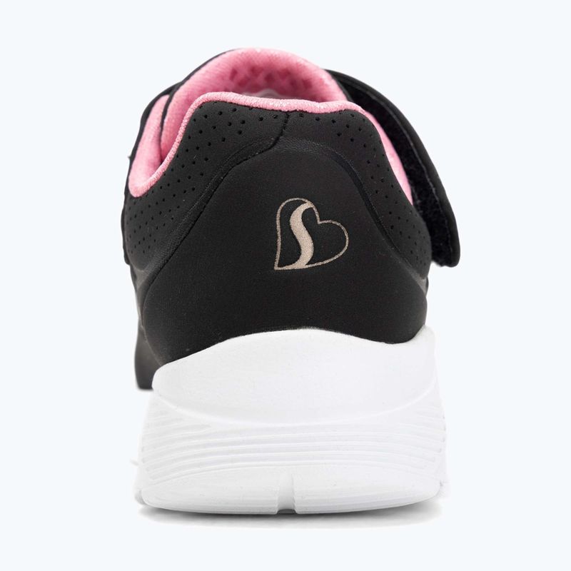 Gyerekcipők SKECHERS Uno Lite fekete/rózsaarany 6