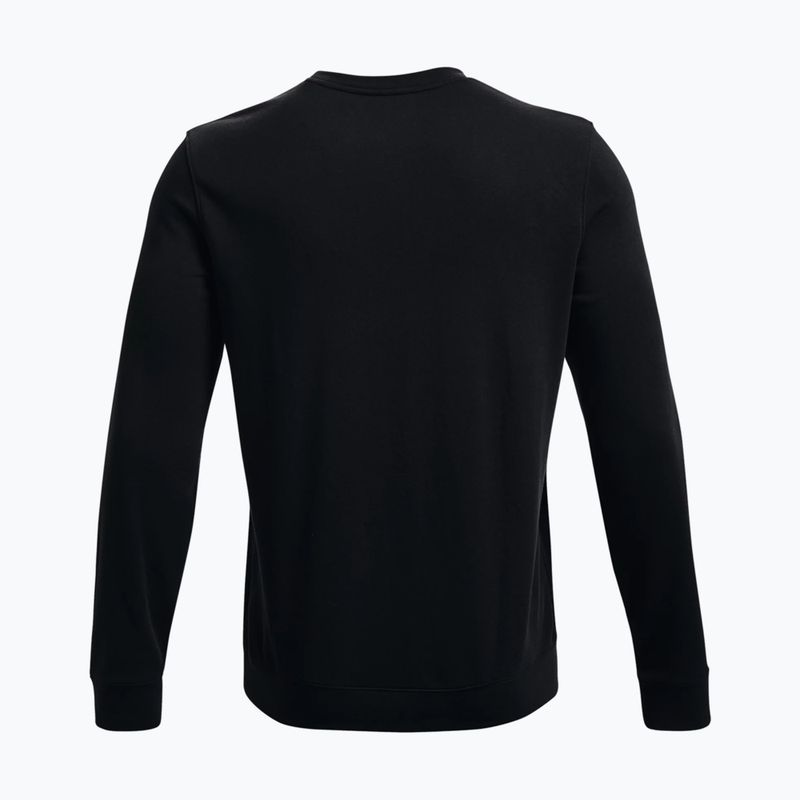 Under Armour férfi edzőpulóver Rival Terry LC Crew fekete 1370404-001 2