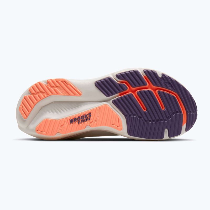 Női futócipők Brooks Glycerin 23 white/mulled grape/clear 4