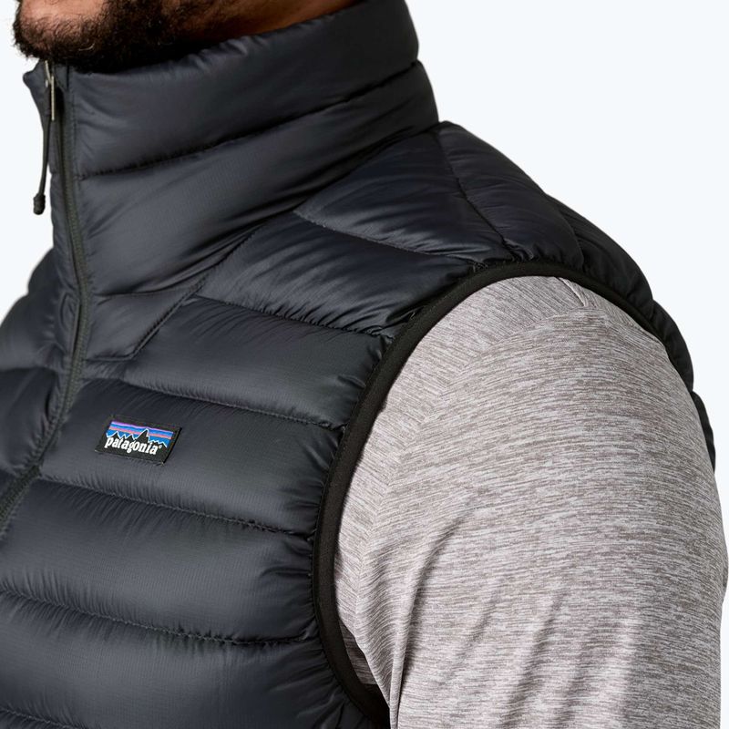 Férfi ujjatlan Patagonia Down Sweater black 6