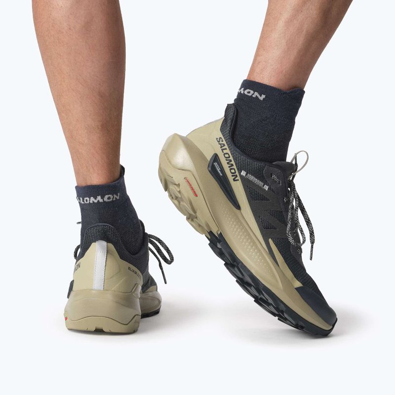 Férfi túracipő Salomon Elixir Activ carbon/slate green/glacier 15