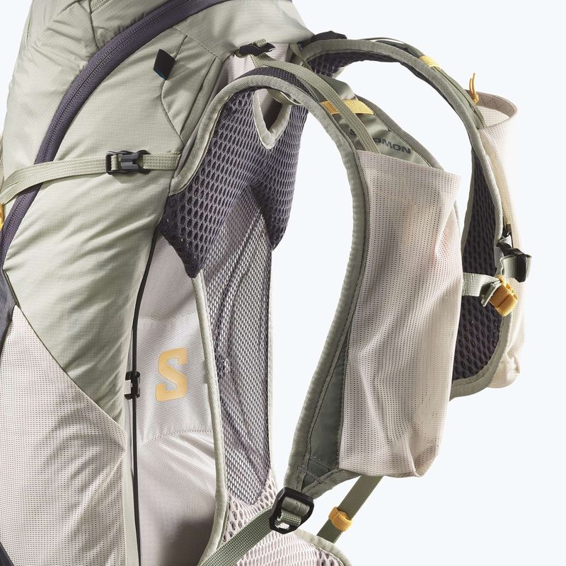 Salomon Aerotrek 18 l női túra hátizsák M-L seagrass/silver cloud/nine iron 3