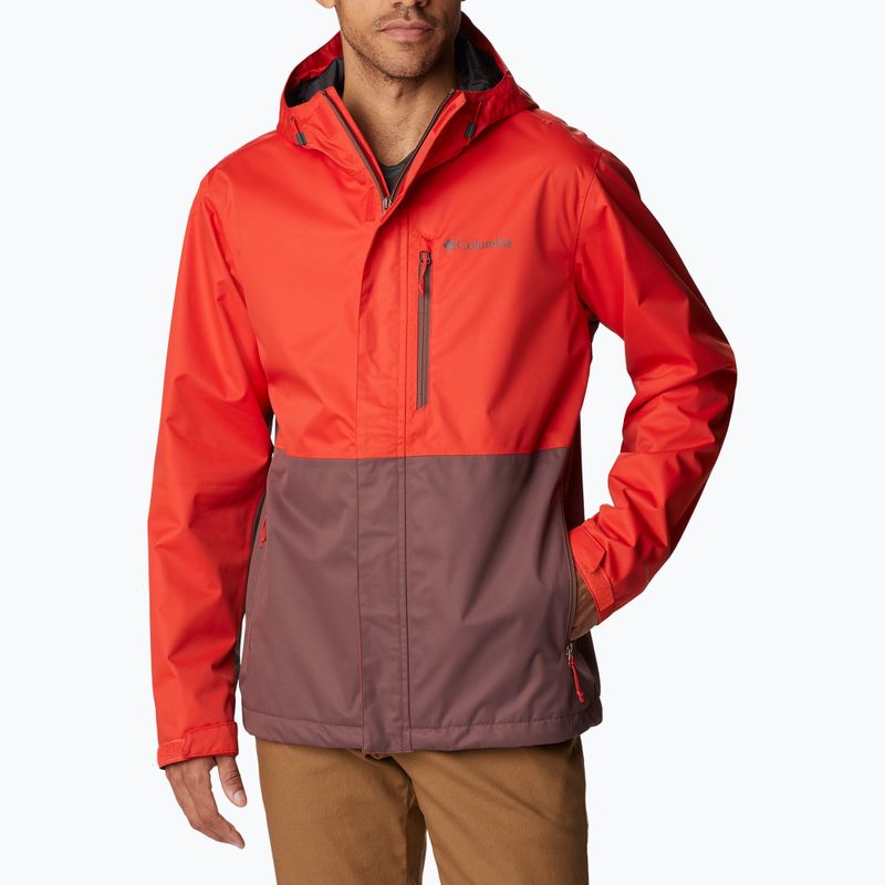 Columbia férfi Hikebound esőkabát piros 1988621839 7