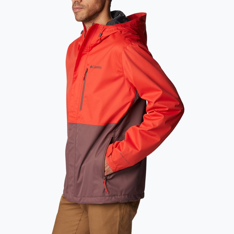 Columbia férfi Hikebound esőkabát piros 1988621839 8