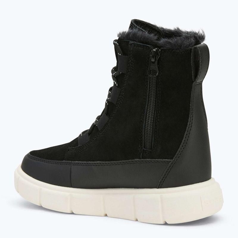 Sorel Youth Sorel Explorer III Lace fekete/tengeri só gyermek hócsizma 3