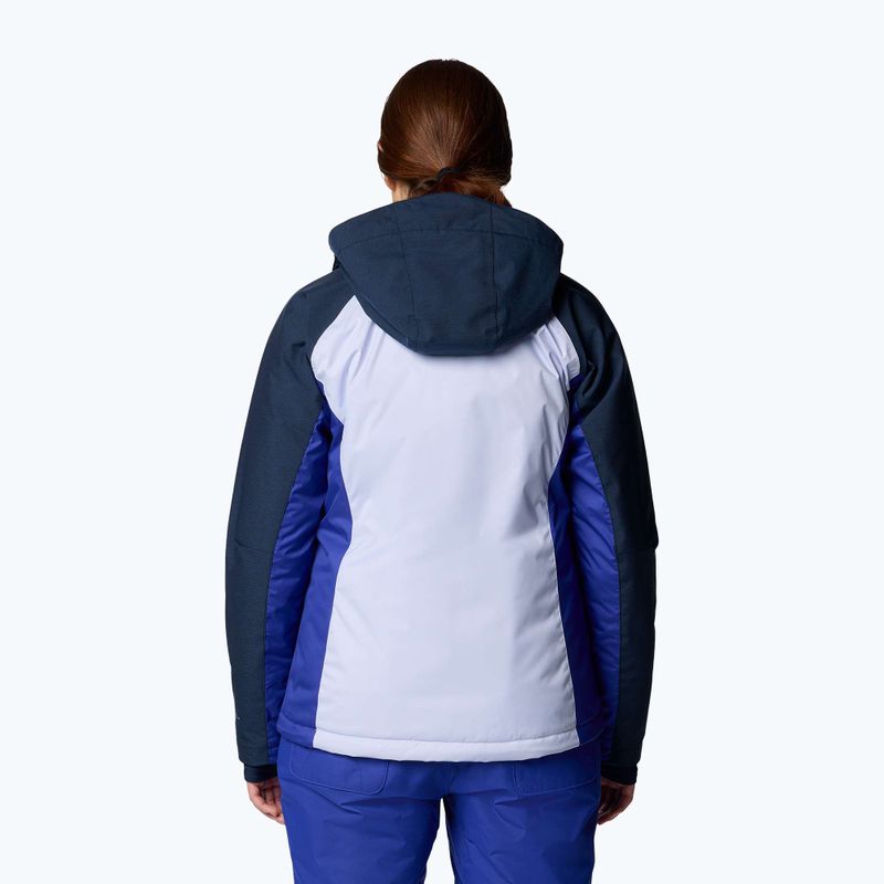Női síkabát Columbia Snowy Summit Ins snowdrift/clematis blue/coll navy cdye 3