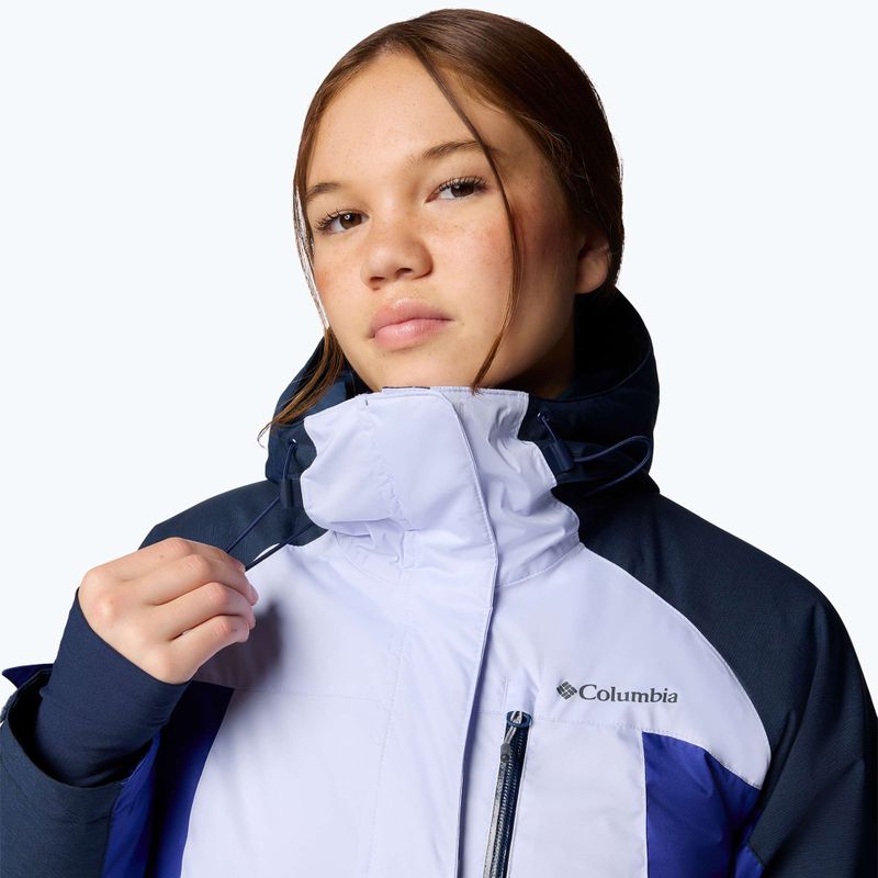 Női síkabát Columbia Snowy Summit Ins snowdrift/clematis blue/coll navy cdye 5
