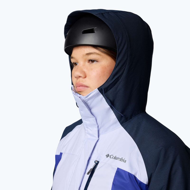 Női síkabát Columbia Snowy Summit Ins snowdrift/clematis blue/coll navy cdye 7