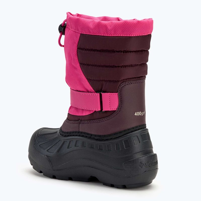 Columbia Powderbug Snowlite pink ice/ moonvista gyermek hócipő 3