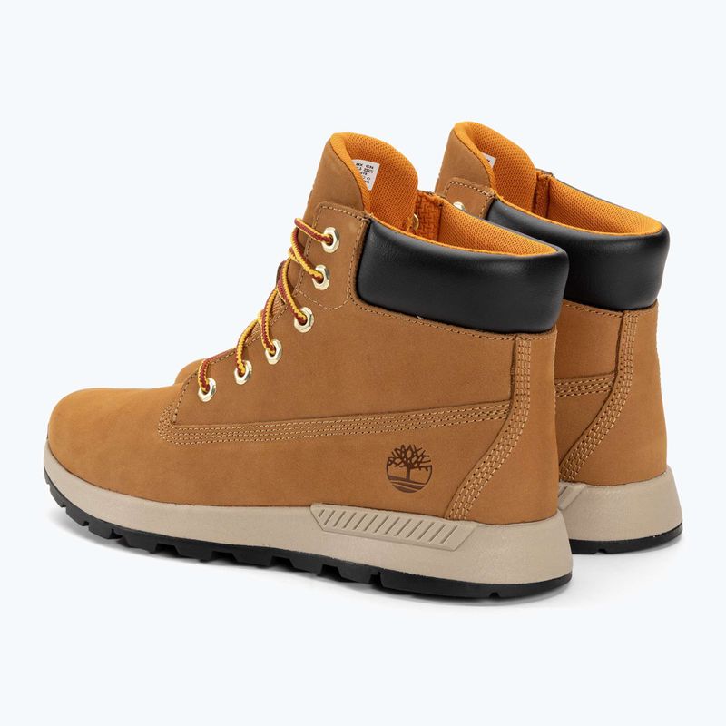 Timberland Killington Trekker 6 hüvelykes búza nubuk gyermek túrabakancsok 3