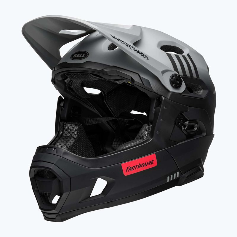 Bell FF Super DH MIPS Spherical matt szürke/fekete kerékpáros bukósisak 11