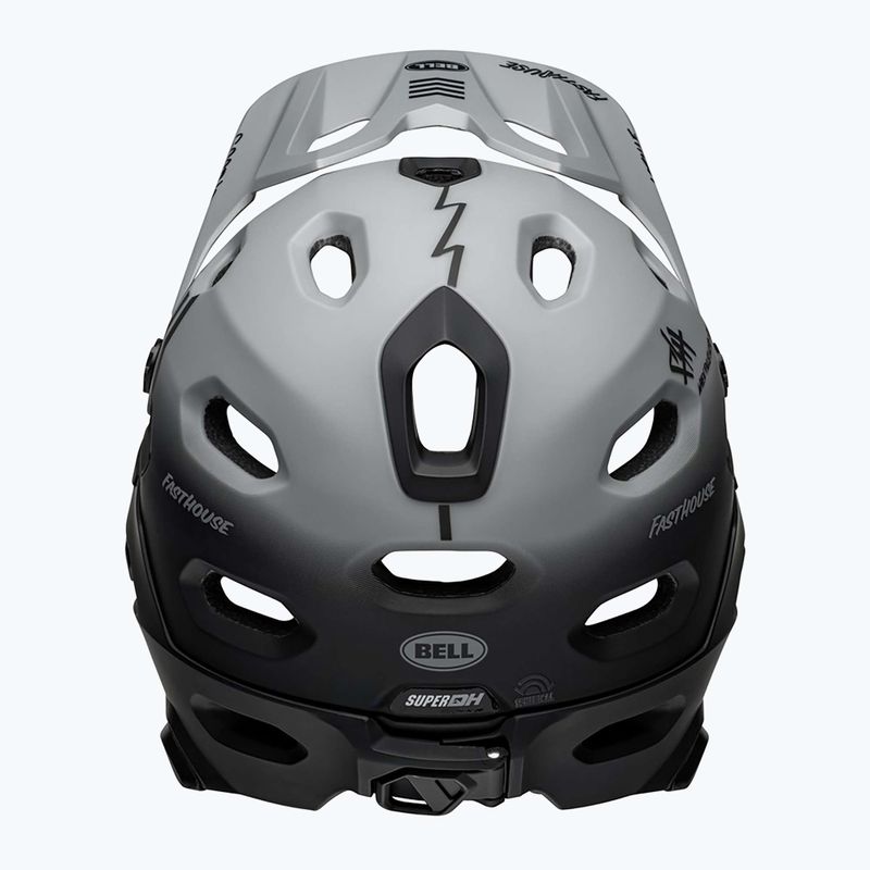 Bell FF Super DH MIPS Spherical matt szürke/fekete kerékpáros bukósisak 14
