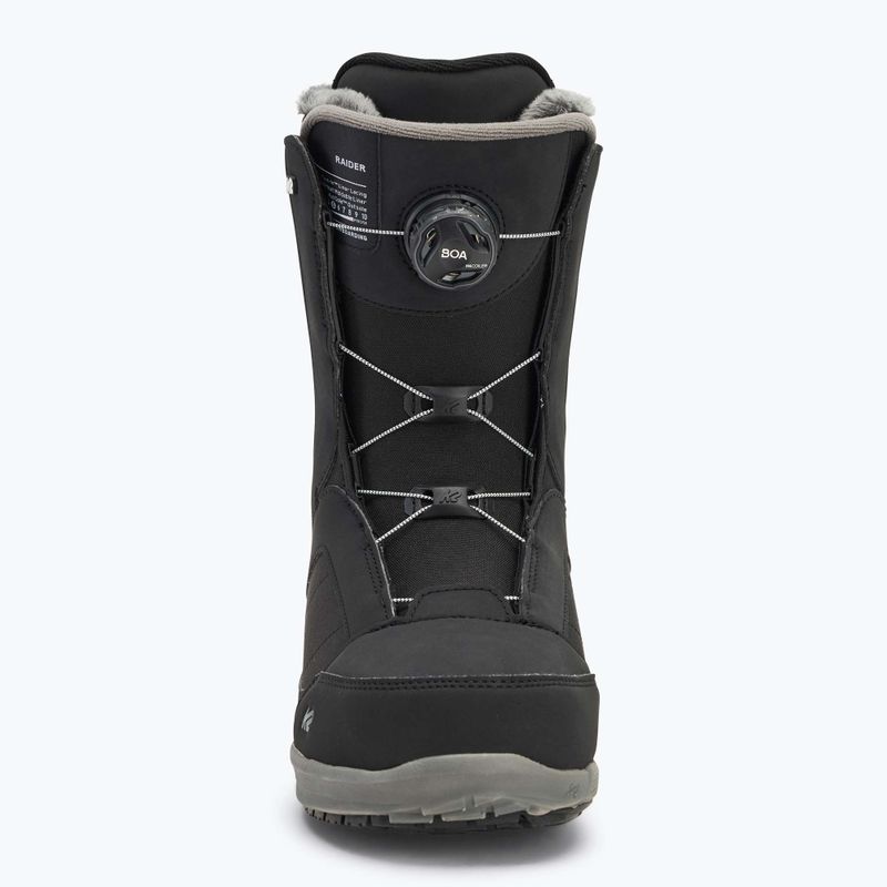 Férfi snowboard cipő K2 Raider black 3