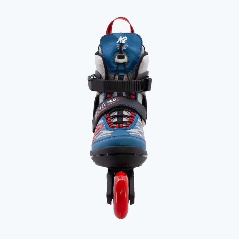 Gyerek görkorcsolya K2 Eddie Pro gray/blue 2