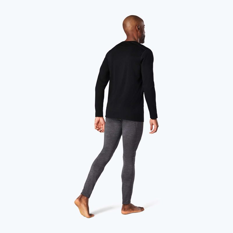 Férfi termoaktív pulóver Smartwool Classic All-Season Merino Baselayer Boxed fekete 2