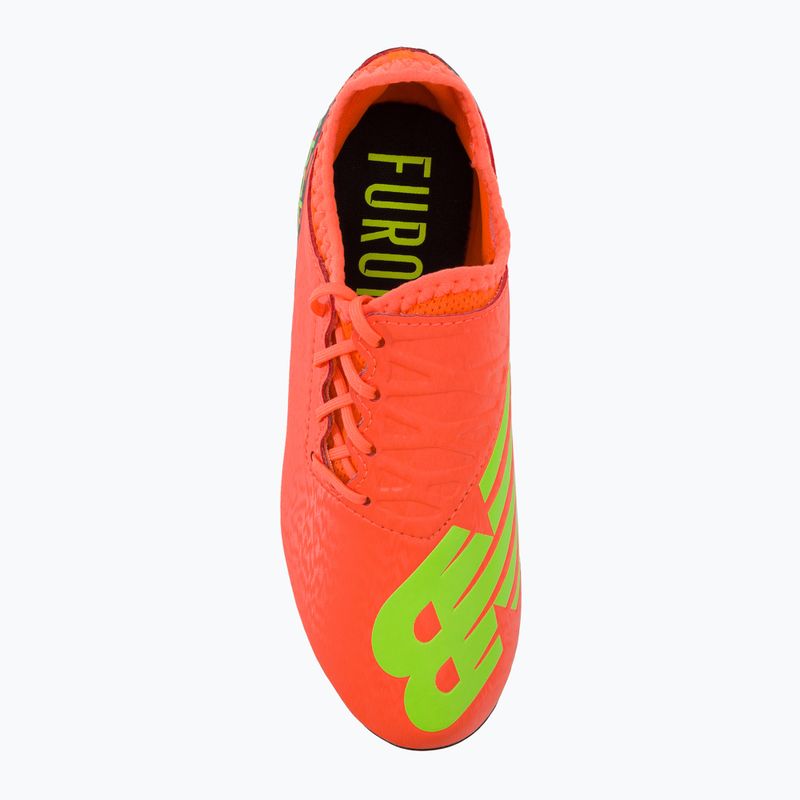 Gyermek futballcipő New Balance Furon V7 Dispatch FG Jr narancssárga SJF3FDF7.M.035 6