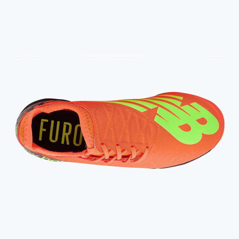 Gyermek futballcipő New Balance Furon V7 Dispatch TF Jr narancssárga SJF3TDF7.M.045 14
