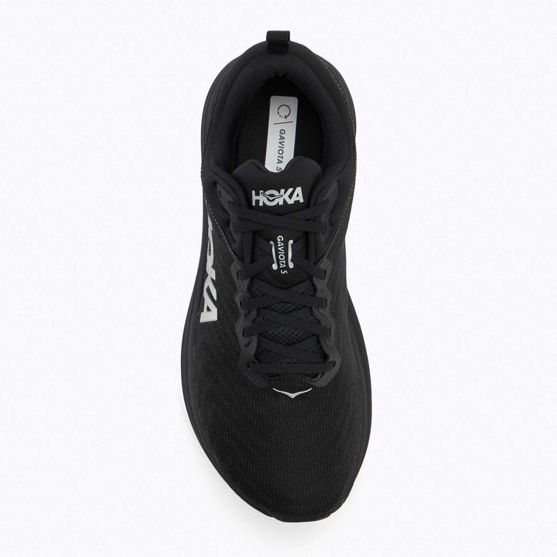Férfi futócipő HOKA Gaviota 5 fekete/fehér 5