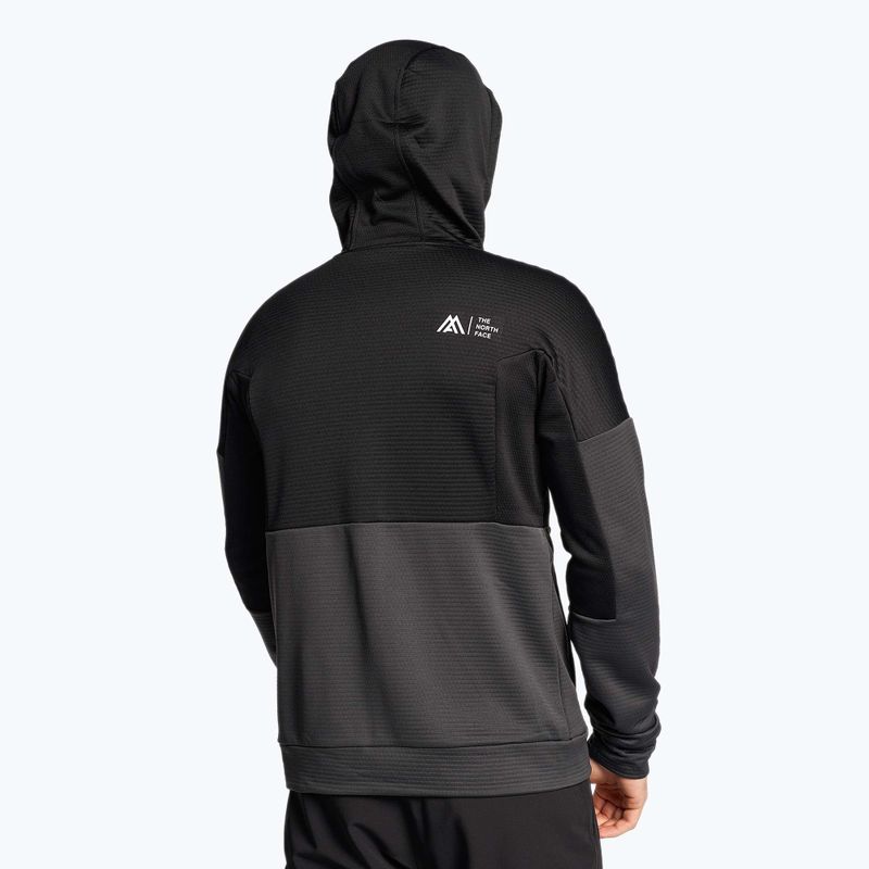 Férfi trekking pulóver The North Face Ma Full Zip Fleece aszfalt szürke/fekete 2