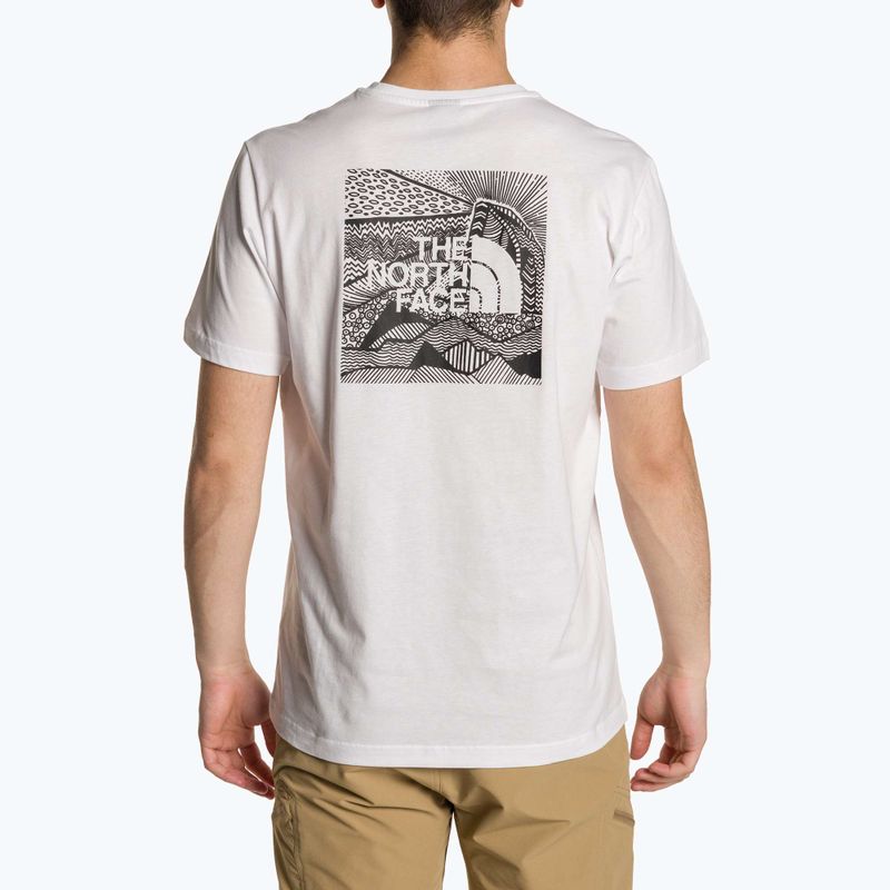 Férfi póló The North Face Redbox Celebration white 2