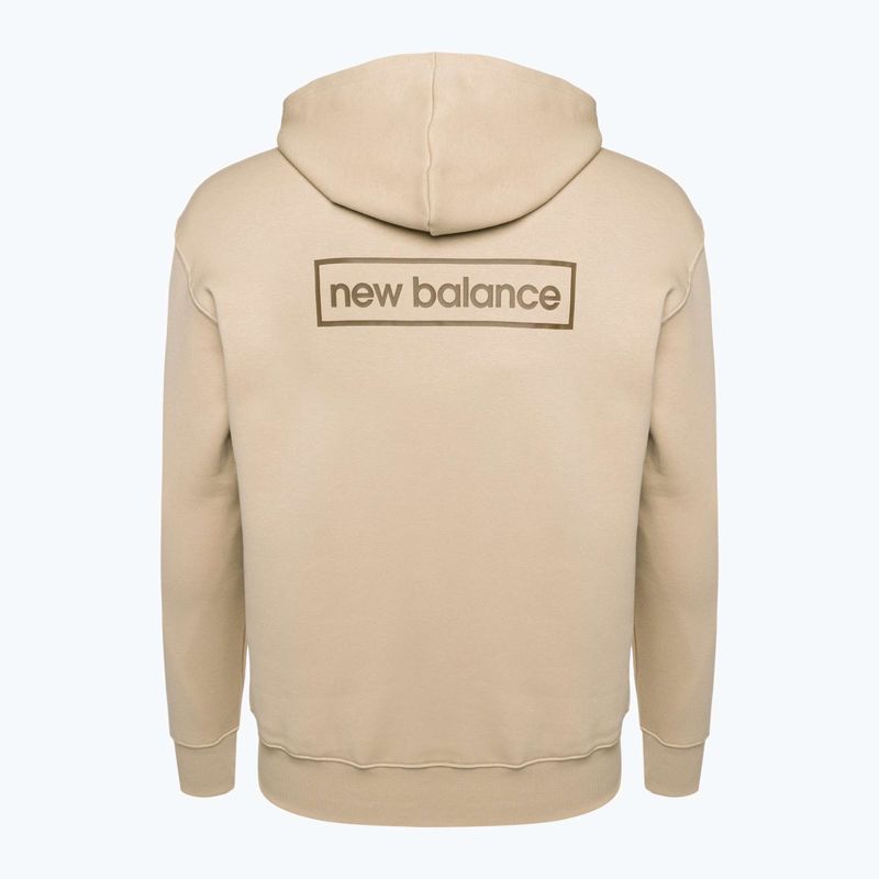 férfi melegítőfelső New Balance Essentials Winter Hoodie incense 7