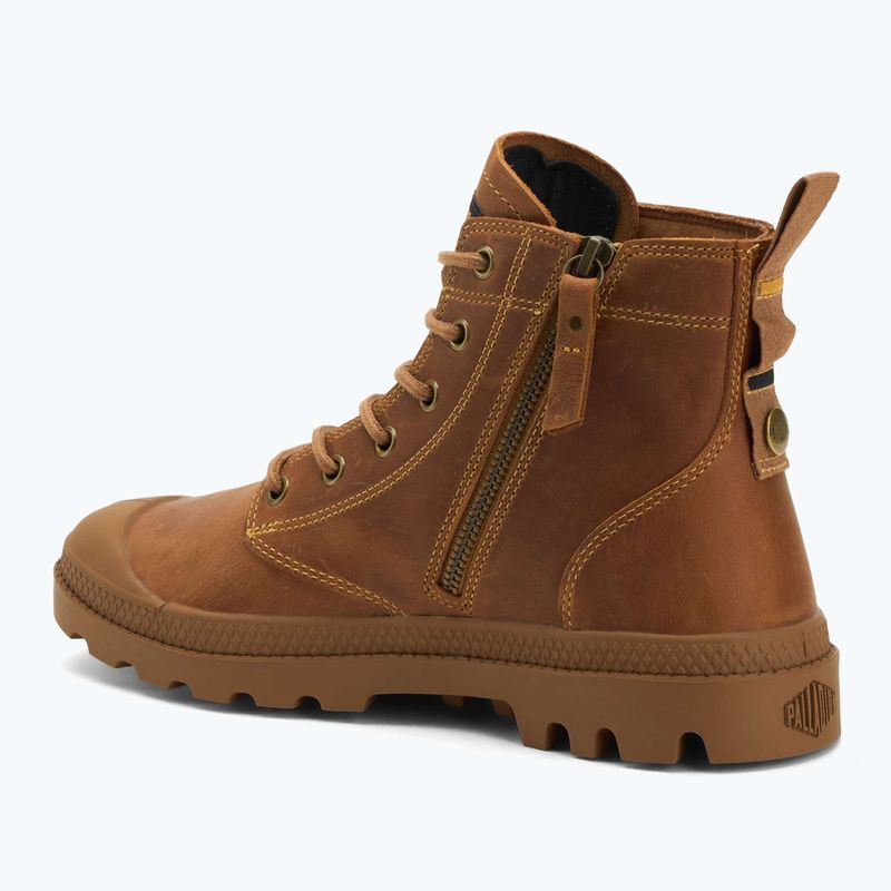 Palladium Pampa Zip Lth Legacy mahagóni csizma 3