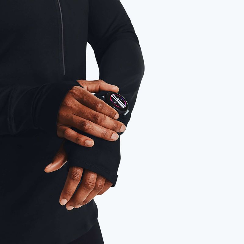 Under Armour Launch Pro Half Zip fekete/fényvisszaverő női futó hosszú ujjú ruházat 5