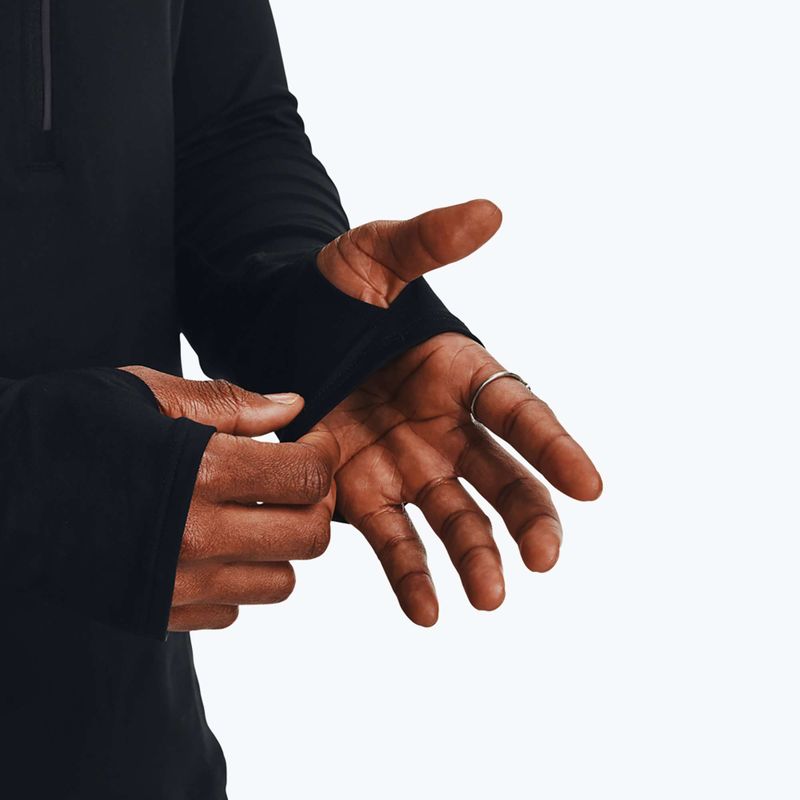Under Armour Launch Pro Half Zip fekete/fényvisszaverő női futó hosszú ujjú ruházat 6