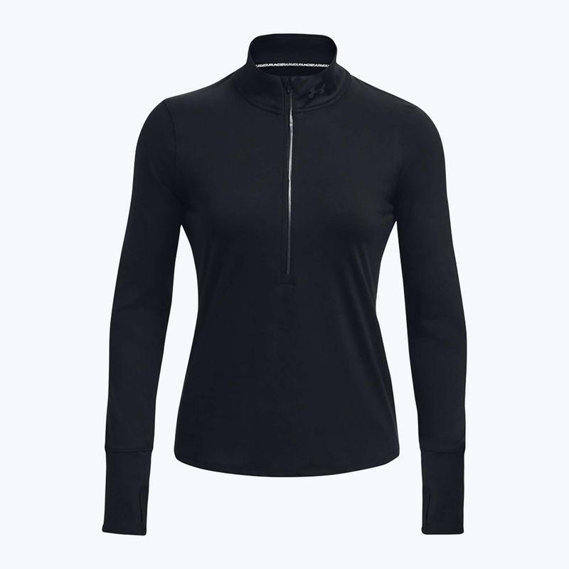 Under Armour Launch Pro Half Zip fekete/fényvisszaverő női futó hosszú ujjú ruházat 8