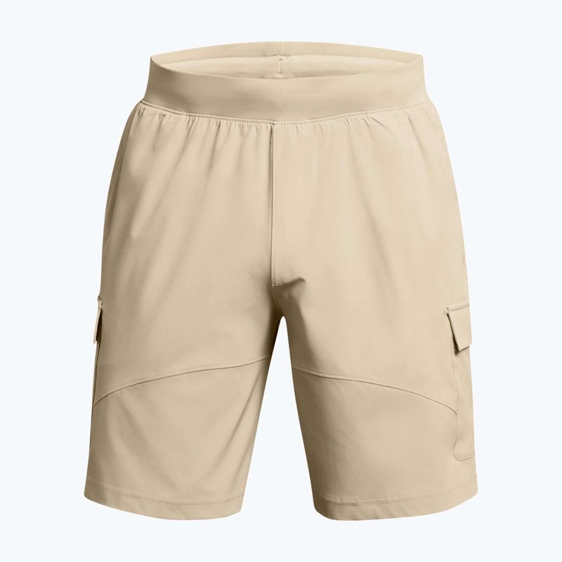 férfi edzőnadrág Under Armour Stretch Woven Cargo khaki base/black 5