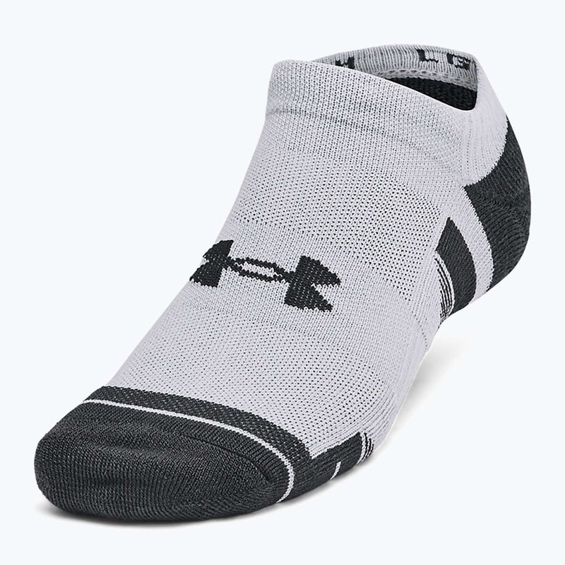 Under Armour Performance Tech Crew 6 pár mod szürke/mod szürke/jet szürke zokni 2