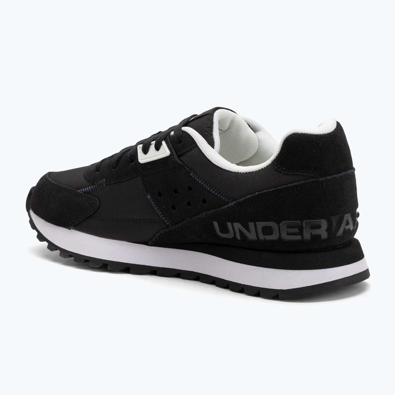 Férfi edzőcipő Under Armour Essential Runner fekete/fehér/fekete 3