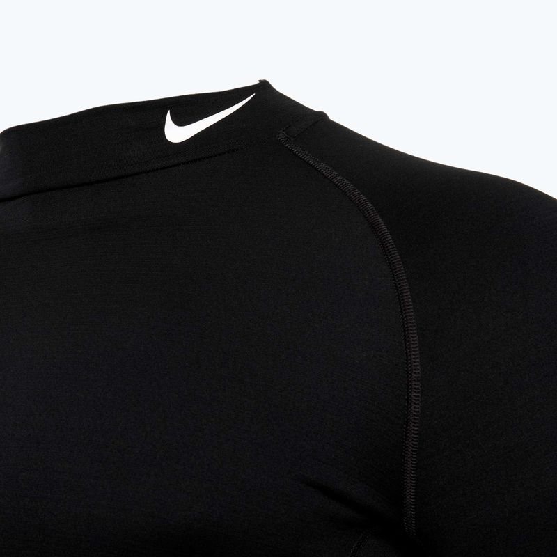 Férfi hosszú ujjú edzőfelső Nike Pro Dri-Fit Warm black/white 3