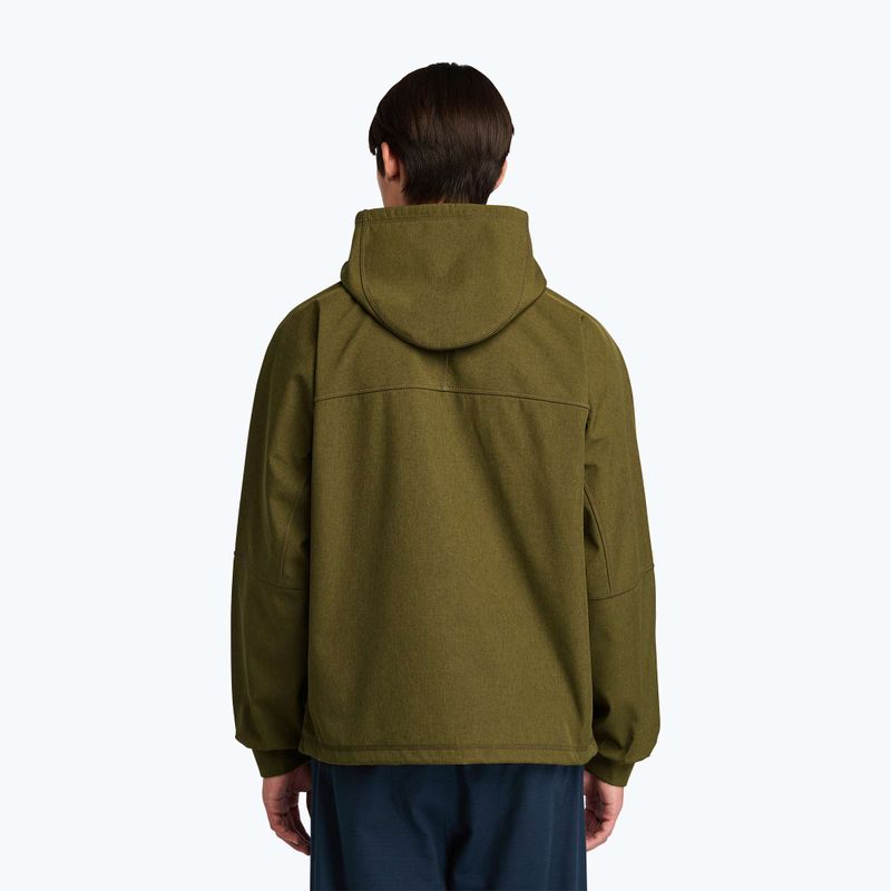 Férfi kabát Timberland Softshell Hooded dark olive 3