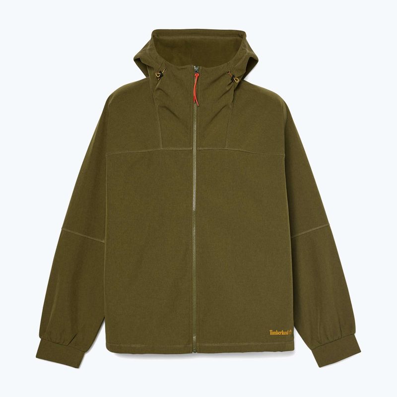 Férfi kabát Timberland Softshell Hooded dark olive 6