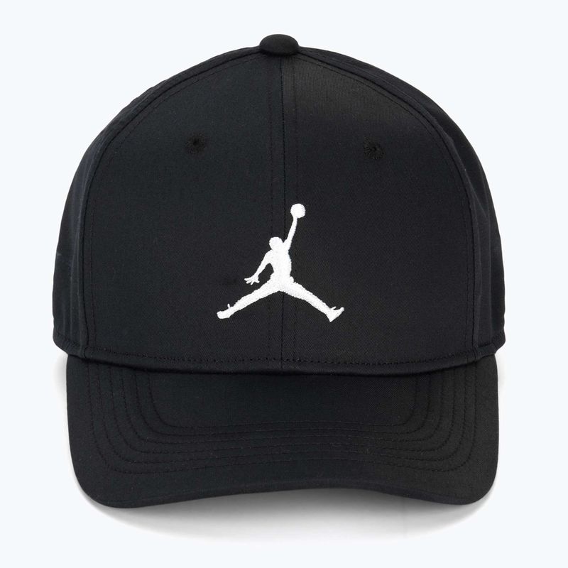Jordan Rise Structured baseballsapka Curved-Bill fekete/fehér 2