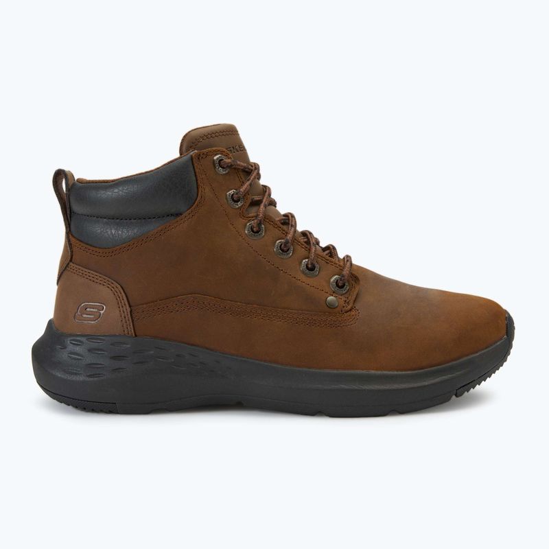 SKECHERS férfi cipő Parson Ederic sötétbarna 2