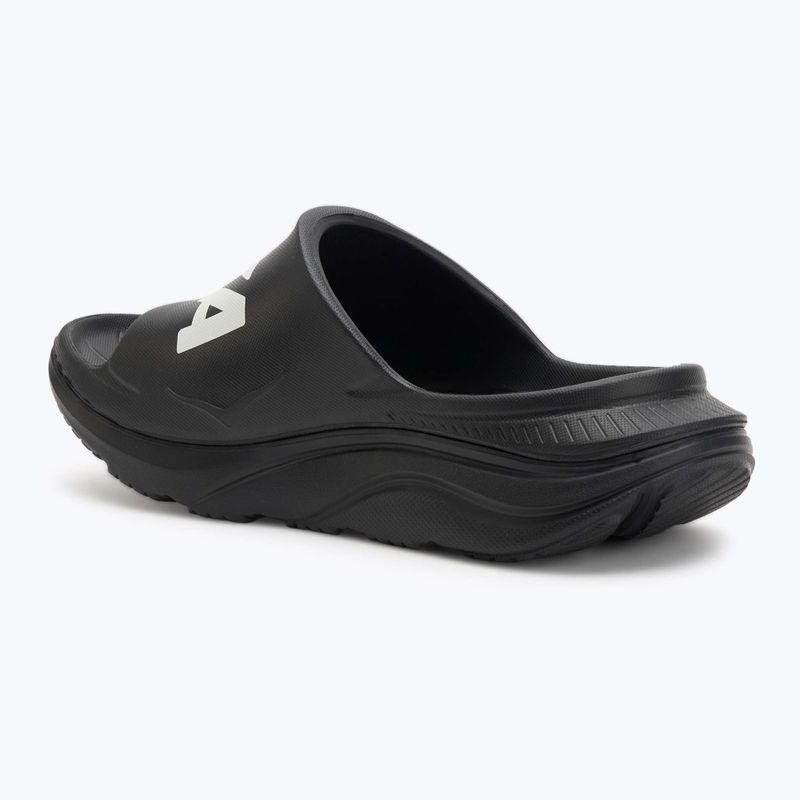 Papucs HOKA Ora Athletic Slide black/white 3