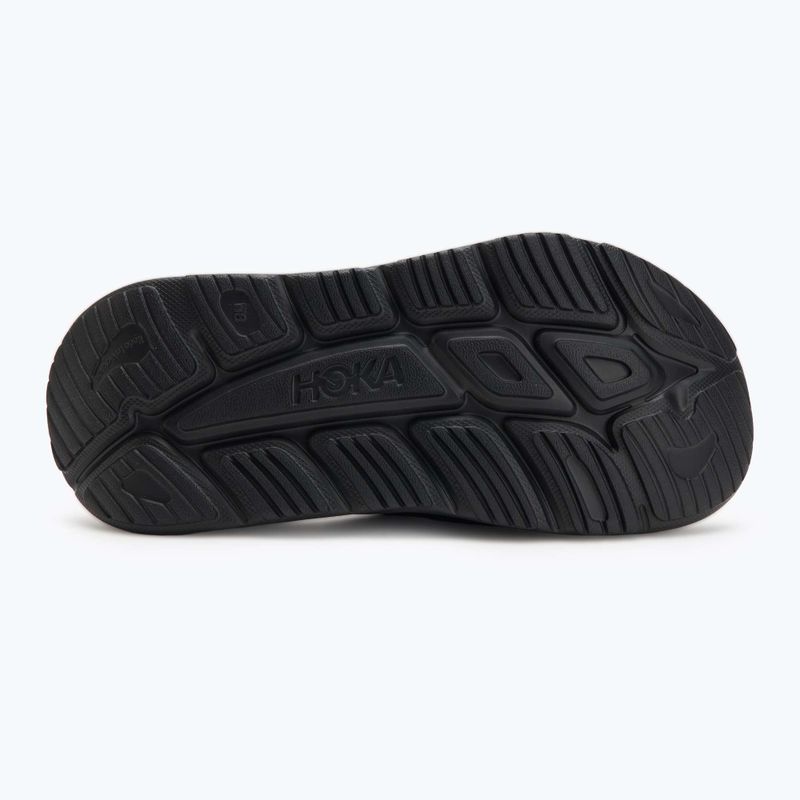Papucs HOKA Ora Athletic Slide black/white 4