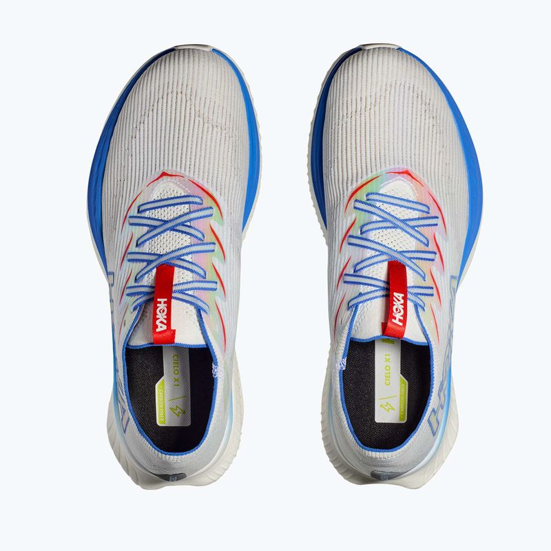 Futócipő HOKA Cielo X1 white/virtual blue 15
