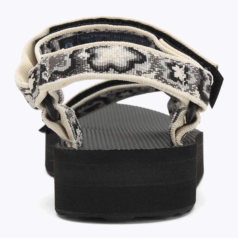 Teva Midform Universal női szandál neon virágos fekete / fehér 6