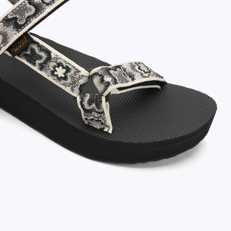 Teva Midform Universal női szandál neon virágos fekete / fehér 7