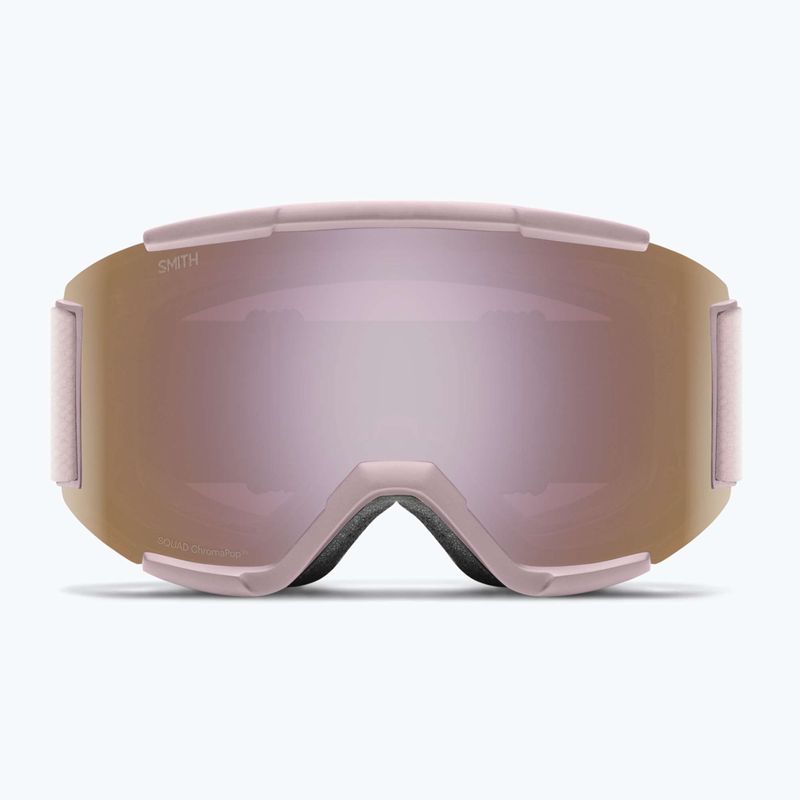 Síszemüveg Smith Squad carnation/chrp everyday rose gold mirror/clear 7