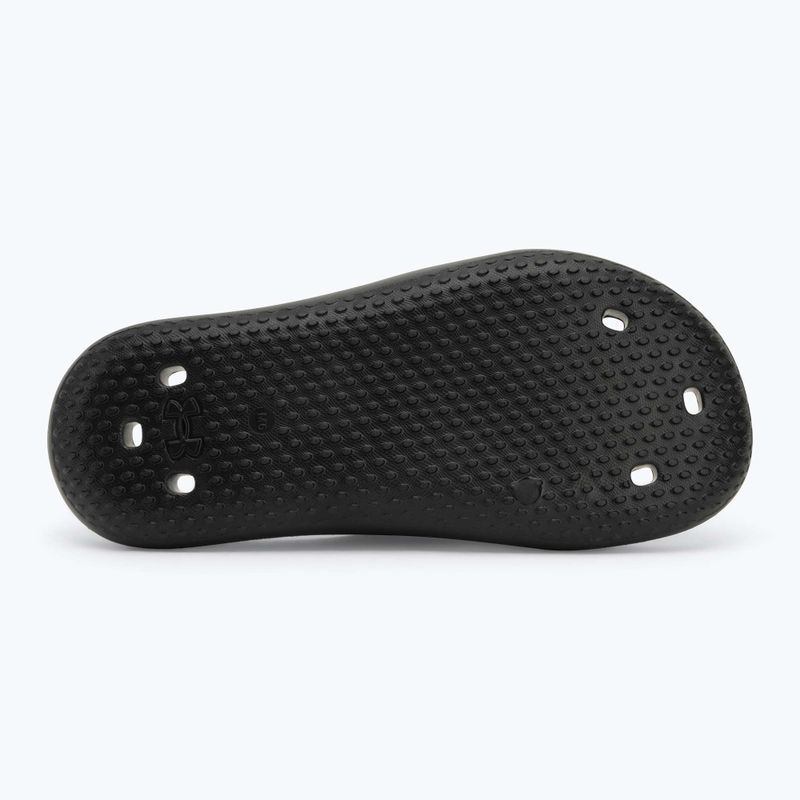 Under Armour női Locker V Slide fekete/fekete/fekete flip-flopok 4