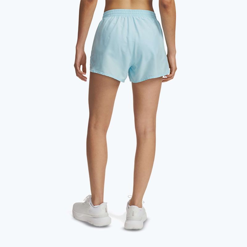 Under Armour Fly By 3" stream/stream/reflektoros női futónadrág 3